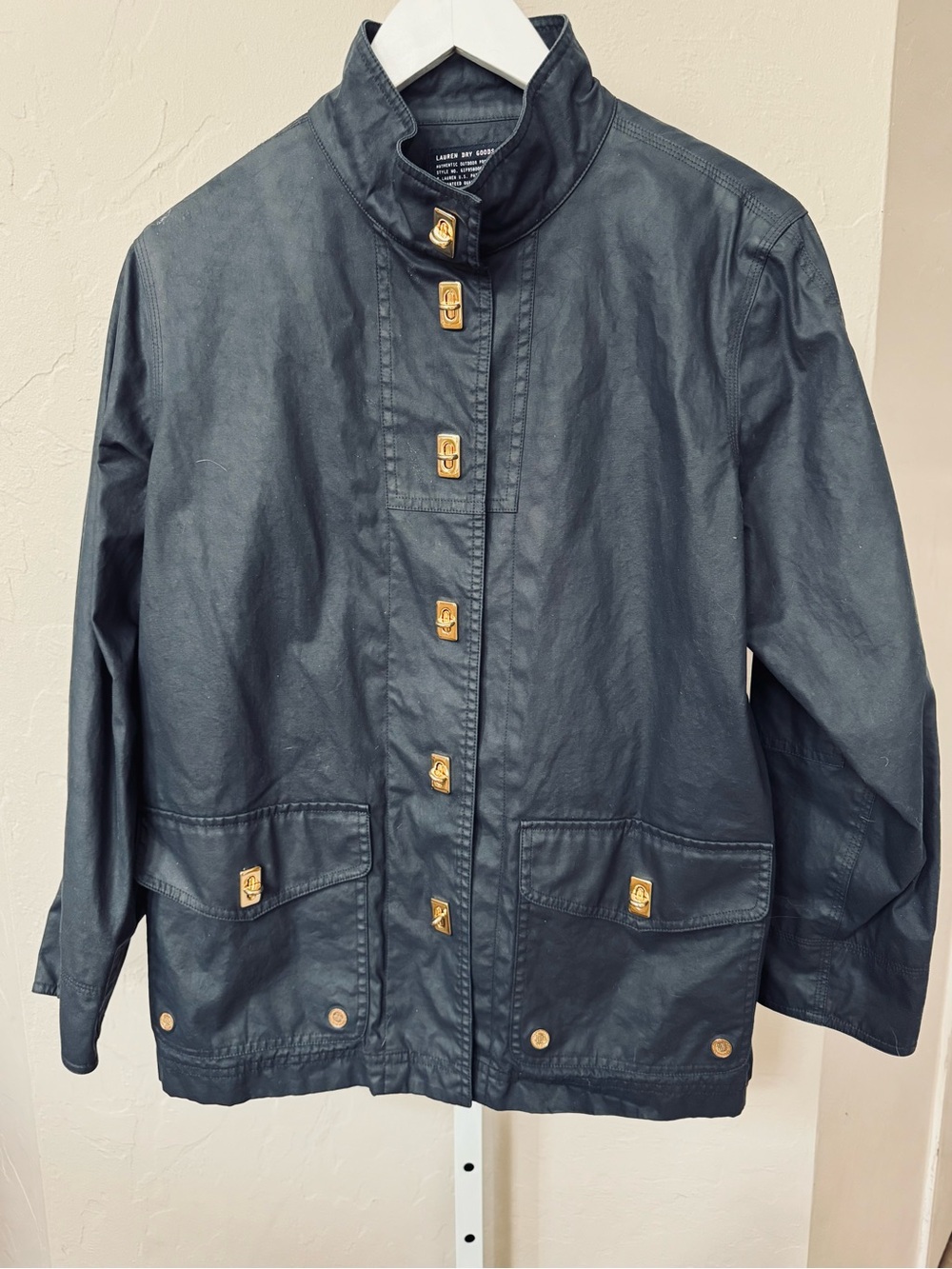 Lauren Dry Goods Co. | Utility Jacket | Navy | Waterproof | PM